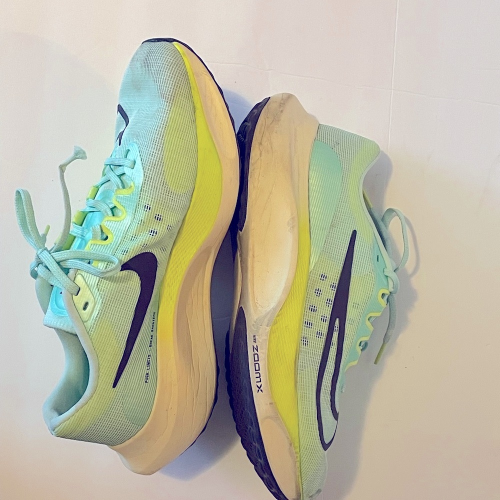 Nike Zoom Fly 5 Men’s Running Shoes - Mint and Black